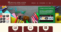 Desktop Screenshot of montageeducation.com